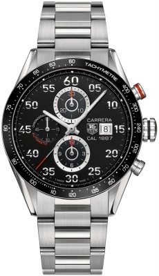 AAA Replica Tag Heuer Carrera Calibre 1887 Automatic Chronograph 43mm Mens Watch car2a10.ba0799